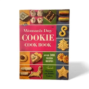 Woman's Day Cookie Cook Book Vintage Kitchen Christmas Cookies - Picture 1 of 8