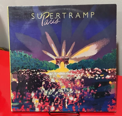 Supertramp- Paris (Live)- LP Vinyl Album - SP 6702 -  VG - Image 1 of 4