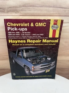 HAYNES #24065 Chevrolet & GMC Pick-ups Repair Manual 1988-1998, 1999 & 2000 - Picture 1 of 6