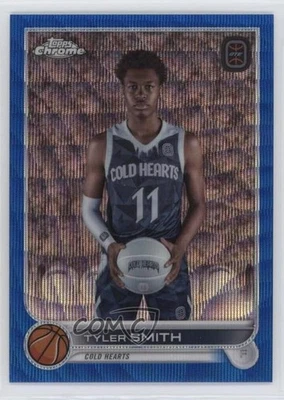 2022-23 Topps Chrome OTE Overtime Elite Blue Wave Refractor /99 Tyler Smith #74 - Image 1 of 2