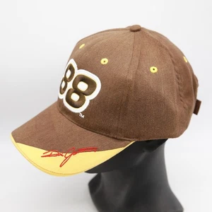 DALE JARRETT #88 UPS NASCAR Brown Adjustable Strap Hat  - Picture 1 of 7