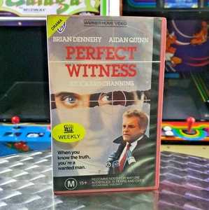 Perfect Witness - Brian Dennehy- VHS Movie - Video Tape - Big Box Ex Rental - Bild 1 von 4