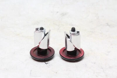 1989 HONDA HAWK GT 650 NT650 OEM HANDLEBAR END CAPS WEIGHTS  - Image 1 of 4