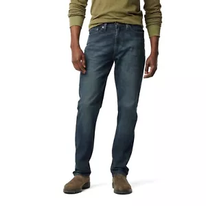 New Men's Signature by Levi Strauss Athletic Fit Jeans W34 L30 Hammer Time Wash - Picture 1 of 5