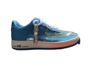 Nike Air Force 1 Premium Fantastic 4 Blue Invisible Clear Sneakers MEN'S US 12 - Picture 1 of 12