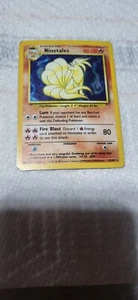 Ninetales 12/102 Holo Rare Unlimited Base Set Pokemon Karte 1999 WOTC Vintage - Bild 1 von 10