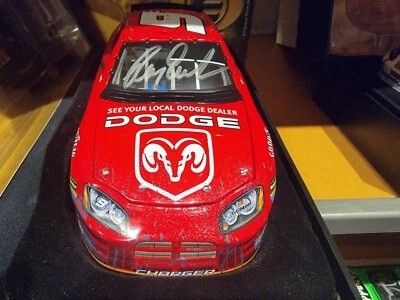 2005 Kasey Khane #9 Dual AUTOGRAPHED Dodge Dealers/Richmond Win 1/24th ELITE  - Image 1 of 4