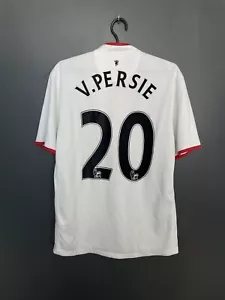 MANCHESTER UNITED 2012/2014 AWAY FOOTBALL SHIRT #20 VAN PERSIE NIKE JERSEY SZ M - Picture 1 of 9