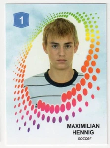 2022/23 MAXIMILIAN HENNIG DECK OF CARDS DOC 1 BLUE ROOKIE RC SOCCER! nc - Picture 1 of 2