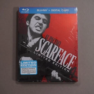 Scarface Limited Edition SteelBook (Blu-ray) Art Cards Brand New Sealed - Bild 1 von 4