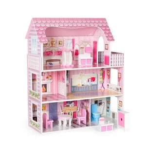 Robotime Girls Dream Wooden Doll House Kits WG149 NEW - Picture 1 of 3