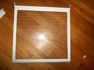 WHIRLPOOL  REFRIGERATOR  MEAT DRAWER GLASS SHELF 2194734 - Picture 1 of 2