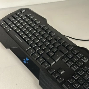 AULA Be Fire Wired Gaming Keyboard Expert Gamer 3 LED light colors + off - Picture 1 of 13