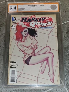 HARLEY QUINN #1 EGC 9.4 ADAM HUGHES VARIANT DC COMICS 2014 (SA) - Bild 1 von 2