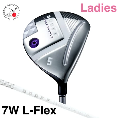 ONOFF Ladies Fairway Wood Arms Lady 7W L-Flex SMOOTH KICK LP-425F White Shaft JP - Image 1 of 4