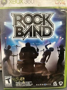 Rock Band (Microsoft Xbox 360, 2007) with Case and Manual - Picture 1 of 3
