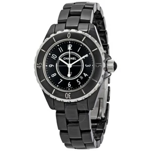 Chanel H0682 J12 Ladies Quartz Ceramic (Black) - Picture 1 of 3