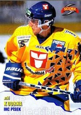 1999-00 Czech Score Blue #114 Jiri Kudrna