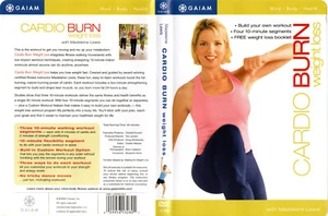 CARDIO BURN / WEIGHT LOSS -  GAIAM (DVD) WITH MADELEINE LEWIS - NEW / SEALED!!! - Picture 1 of 1
