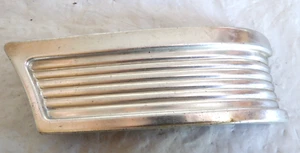1962 64 CHEVY II NOVA Park Lamp Light Fender Trim Bezel Extension Wing Moulding - Bild 1 von 4