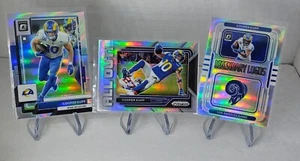 COOPER KUPP 2022 Optic Silver + Legendary Logo Prizm + All Out! Prizm LA Rams SP - Picture 1 of 5