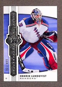 2007-08 Ultimate Collection #28 Henrik Lundqvist /499