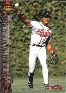 1997 (BRAVES) Pacific Silver #234 Andruw Jones /67