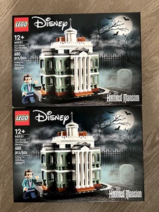 2x LEGO Mini Disney The Haunted Mansion 40521 - 680 Pieces - NEW Sealed TWO SETS - Picture 1 of 2