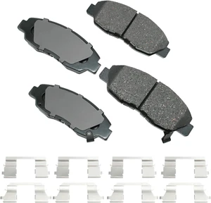 Ultra-Premium Ceramic Front Disc Brake Pads, Grey - Picture 1 of 1