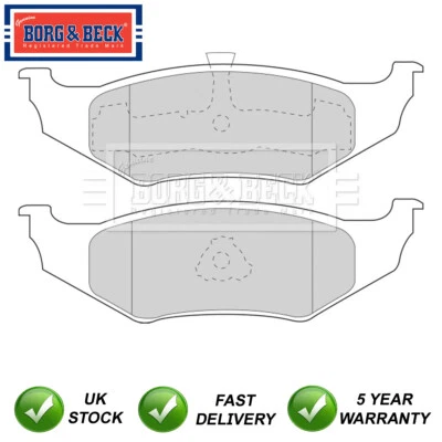 Brake Pads Set Rear Borg & Beck Fits Chrysler PT Cruiser Neon + Other Models - Image 1 of 4