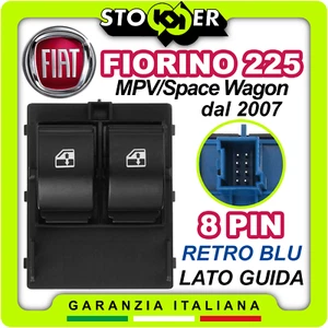 Window Regulator Front Glass Switches Button for Fiat Fiorino 225 8PIN - Picture 1 of 19