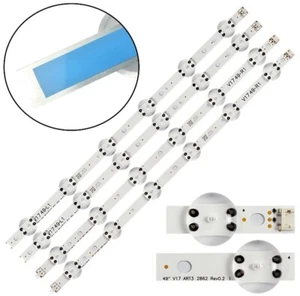 NUOVO KIT LED LG 49UJ630V 49UJ634V 49UJ651V 49UJ670V 49UJ701V LC490DGG-FK M3 M7 M8 - Foto 1 di 1