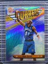 1998-99 Topps Chrome Kevin Garnett Season's Best Soarers Refractor #SB12