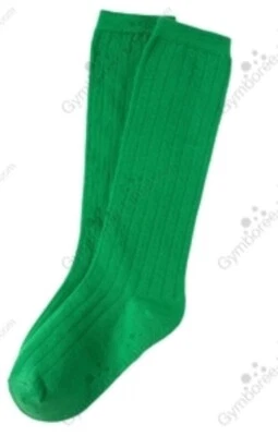 Calcetines Gymboree Inteligentes Niña Regla Verde Niñas Talla 5/7 Rodilla Nuevos Foto 1 de 4