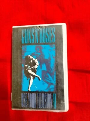 GUNS N ROSES USE YOUR ILLUSION II RARE orig CLAMSHELL CASSETTE TAPE INDIA 1994 - Image 1 of 4