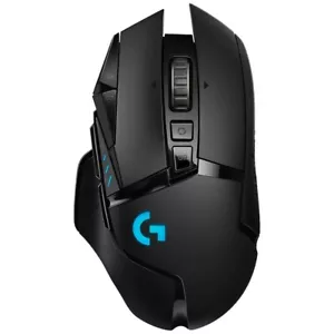 Logitech G502 Lightspeed 25600 DPI Ergonomic Wireless Gaming Mouse by Fedex - Picture 1 of 4