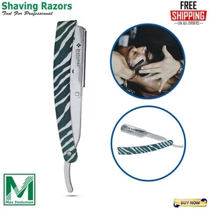 Classic Straight Steel Edge Barber Razor Folding Shaving Razors afeitado clásico - Bild 1 von 4