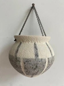 Vaso/piantana da appendere vintage llkra Edelkeramik Germania Ovest MCM - Foto 1 di 11