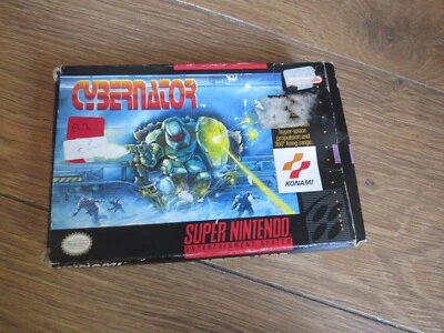 Cybernator (Super Nintendo SNES boxed - Image 1 of 4