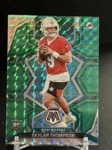 2022 Panini Mosaic #366 Skylar Thompson Mosaic Green Miami Dolphins - Picture 1 of 2