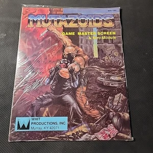 New Sealed Whit Pub Sci-Fi RPG Game Master Screen w/The Burning White Mutazoids - Picture 1 of 2
