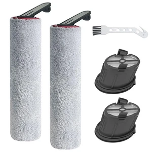 Kit 5 piezas MOVA X4 Pro: 2 cepillos de rodillos, 2 filtros HEPA, 1 cepillo de limpieza - Imagen 1 de 7