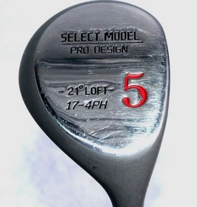 Select Model PRO DESIGN Tour Series 5-Wood RH~Albero rigido in acciaio 41" Golf - Foto 1 di 12