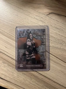 2025 Topps Chrome Wrestlemania 41 Las Vegas Cactus Jack Stephanie Vaquer Base - Picture 1 of 1