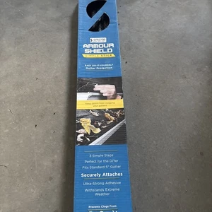 Spectra Metals Universal Gutter Guard Armor Shield 5” X 36” (10-Pack) - Picture 1 of 4