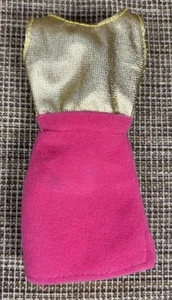 Kid Kore 1990's DRESS ONLY Pink & Gold - Picture 1 of 2