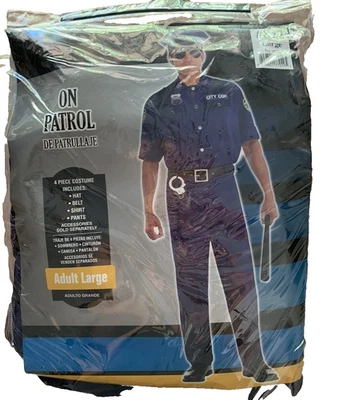 Disfraz de policía de patrulla Amscan 846930 adulto, grande (42/44) Foto 1 de 2