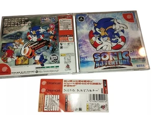 Sonic Adventure Sega Dreamcast Jeux Import japonais - Picture 1 of 2
