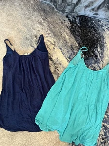 Gebrauchtes 2er Set Roxy Sommerkleid verstellbare Träger Größe Medium - Bild 1 von 5
