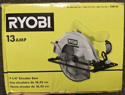 Ryobi CSB125 120V 13 AMP 7.25" Circular Saw 2023 - Image 1 of 4